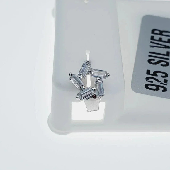 "925 sterling silver luxury CZ earrings for women/girls, Best for gift, RJUS2016 - Picture 6 of 10